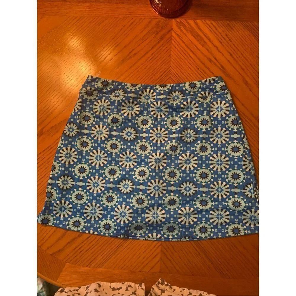 Ekouaer Women's Active Performance Skort Geometric Tennis Golf Skirt Short